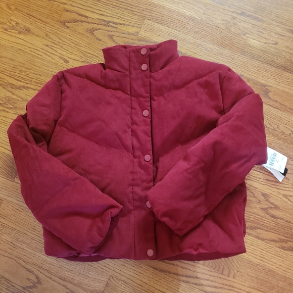 NWT Central Park West Blake Corduroy Quilted Jacket - Picture 3 of 13